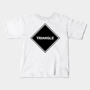 Black Triangle Kids T-Shirt